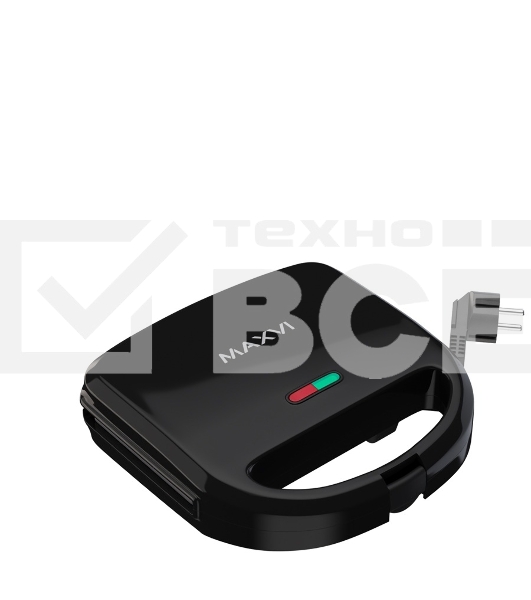 Гриль электрический Maxvi SM702P черный