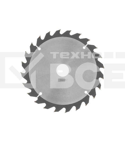 Пильный диск по дереву Denzel ф235 х 30 мм, 24 зубьев 733537