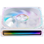 Вентилятор для корпуса JONSBO ZA-120WR Reverse (120x120x28мм, 4-pin PWM, ARGb, 62.4CFM, 37.3dBA, 2400RPM, белый), фото8