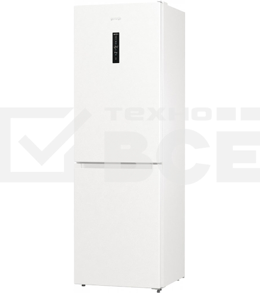 Холодильник Gorenje NRKP61EA2W4 белый двухкамерный 203/99л морозилка снизу, No Frost
