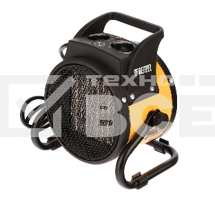 Тепловая пушка керамический нагреватель (тепловентилятор) Denzel DHC 2-100, 230В, 0,025/1/2 кВт