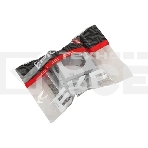 Механизм розетки EKF UP1-SOA-110 16А, с заземлением, без шторок, алюминий Эпика, фото9