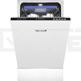 Встраиваемая посудомоечная машина Maunfeld MLP45230, белый, 44.8 см, 10 компл., 47 дБ, класс A++
