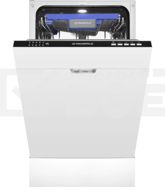 Встраиваемая посудомоечная машина Maunfeld MLP45230, белый, 44.8 см, 10 компл., 47 дБ, класс A++