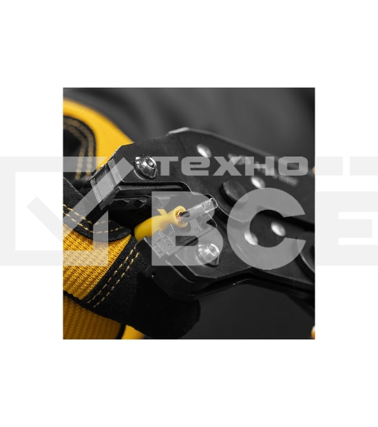 Клещи для обжима неизолированных наконечников Denzel НК и НВ, разъемов РП, 1,5 - 6 мм2