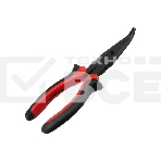 Длинногубцы Matrix black nickel 200 мм, изогнутые, двухкомпонентные рукоятки, фото7