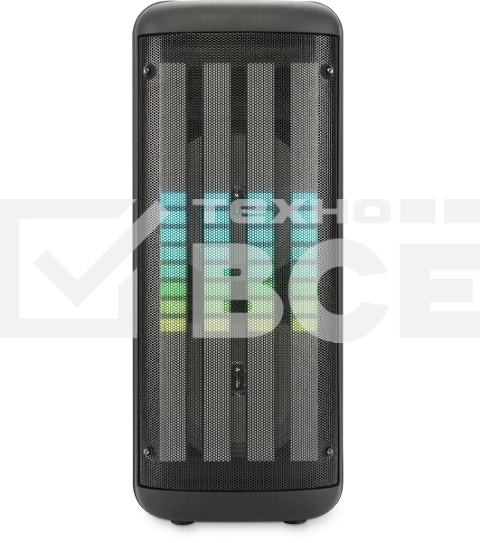 Минисистема Hyundai H-MC1236 черный 40Вт FM USB BT micro SD