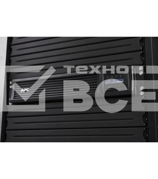 Источник бесперебойного питания APC Smart-UPS SMT3000RMI2UC 2700Вт 3000ВА черный