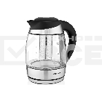Чайник электрический BRAYER BR1021 2200Вт.1,7 л, стекло, эл.уп, 60-100 °С, Под. t, подсветка, черн., фото9