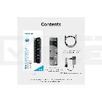 Концентратор Vention OTG USB 3.0 на 7 портов черный, фото3