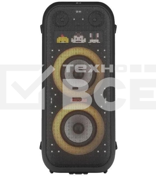 Минисистема LG XBOOM XL9T черный/красный 1000Вт USB BT