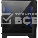 Компьютерный корпус MSI MAG Forge 321R Airflow черный без БП ATX 4x120mm 2xUSB3.0 1xUSB3.1 audio bott PSU, фото3