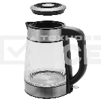 Чайник электрический Vitek VT-8825 1.8л. 2200Вт прозрачный корпус: стекло, фото3