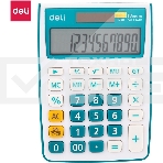 Калькулятор настольный Deli E1238/BLUE синий 12-разр., фото 1