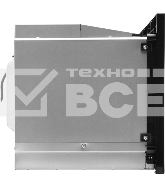 Микроволновая печь встраиваемая Hyundai HBW 2544 BG черный, 25 л, 900 Вт, переключатели - кнопки/поворотный механизм