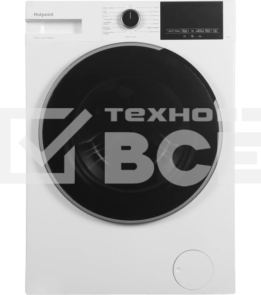 Стиральная машина Hotpoint WSH 8291 VWX, с фронтальной загрузкой, с паром, 8кг, 1200об/мин, инверторная