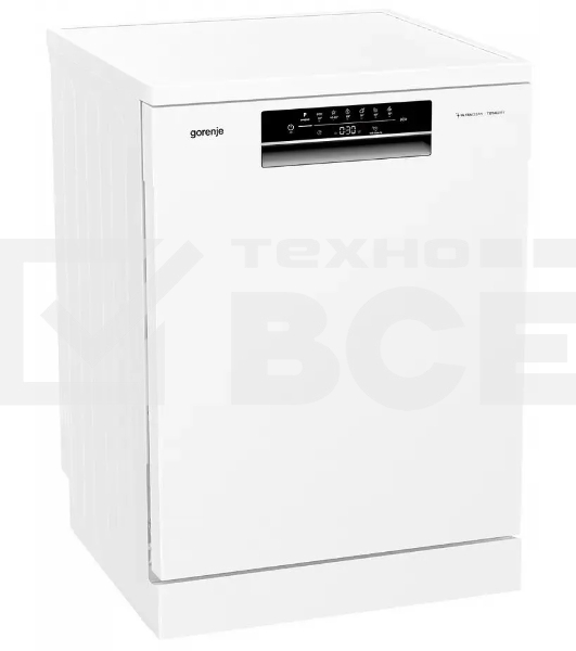 Посудомоечная машина Gorenje GS642C90W, белый, 59.9 см, 14 компл., 45 дБ, класс A+++