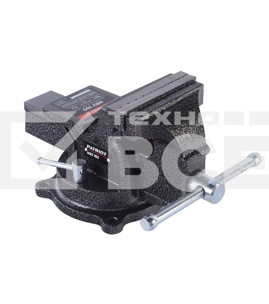 Тиски слесарные поворотные PATRIOT HRV 100