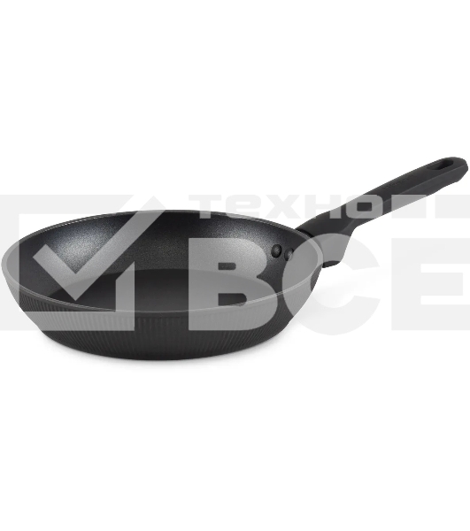 Сковорода Rondell Shell RDA-1928 круглая 24 см покрытие: Xylan Plus ручка несъемная (без крышки) серый