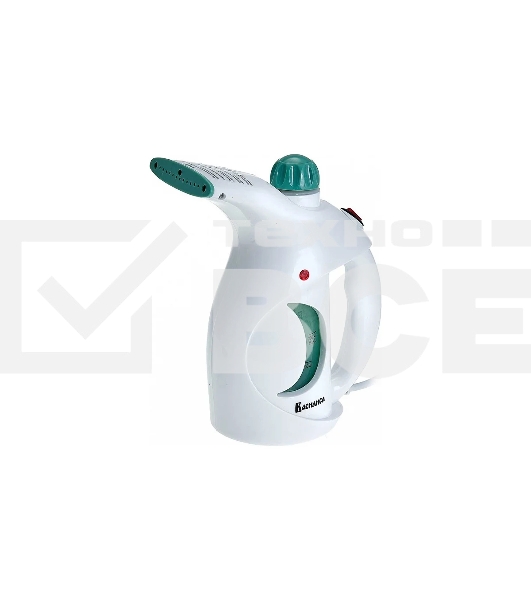 Отпариватель ВАСИЛИСА ВА-2809 белый с зеленым, 750 Вт, 15 г/мин, 200 мл