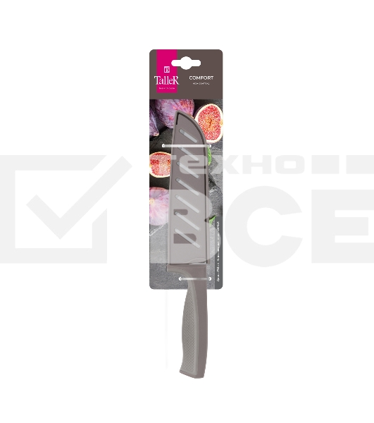 Нож сантоку TALLER TR-22033 с чехлом