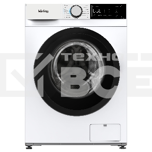 Стиральная машина Korting KWM 55IS1414 белая, загрузка фронтальная 10кг, 1400 об/мин., класс: A+++
