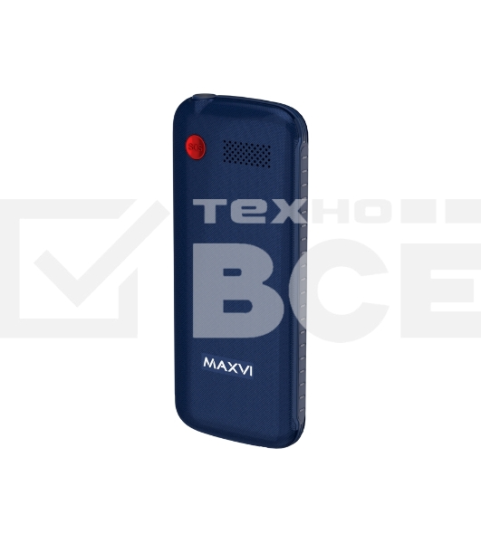 Телефон Maxvi RT-04 blue + док-станция