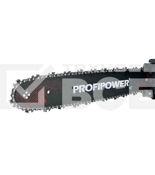 Пила цепная ProfiPower EC-2200, 16', 2200 Вт, с механической подачей масла