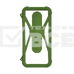 Чехол-бампер универсальный для смартфонов OLMIO #1, р. 4.5''-6.5'', хаки, фото 1