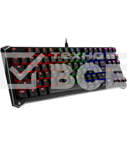 Клавиатура A4 B930 механическая черный USB Gamer LED