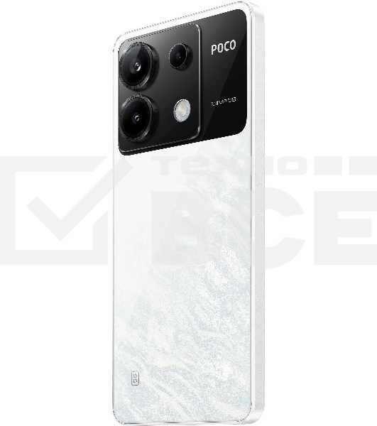 Смартфон POCO X6 5G, 12/256Gb, белый