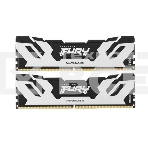 Оперативная память Kingston Fury Renegade Silver, DDR5, 96GB (2x48GB), 6000MHz, CL32, с радиаторами, серебристый/черный, фото 1
