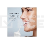 Ирригатор BQ IR001 White-Gray, Мощность: 10 Вт, Портативный, Объем резервуара 300 мл, 2 насадки и дорожный чехол в комплекте, 3 режима работы: Normal (нормальный), Soft (мягкий), Pulse (импульсный), Уровень влагозащиты: IPX7, Давление воды: 140-800 кПа, Число пульсаций: 1200-1600 имп/мин, Аккумулятор Li-ion 1400 мАч, 3.7 В, Время работы от аккумулятора до 60 минут, Время заряда аккумулятора: 4-5 часов, Автоматическое отключение через 2 мин, Вращение насадок на 360°, Съемный резервуар для воды, Индикация зарядки, Шкала уровня воды, USB кабель в комплекте, фото6