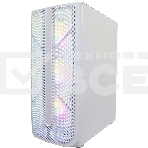 Компьютерный корпус 1STPLAYER FIREBASE X4 White / ATX, TG / 4x120mm LED fans inc. / X4-WH-4F1-W, фото3