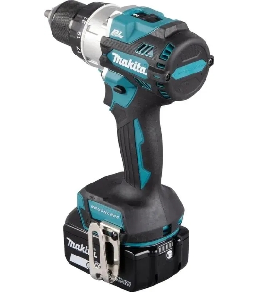 Дрель-шуруповерт Makita DDF486RT Аккумуляторная, Кейс