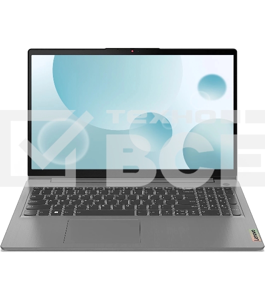 Ноутбук_Lenovo IP 3 15IAU7/15.6 IPS FHD/i3-1215U/8Gb/256Gb/No OS/Grey