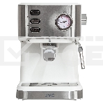 Кофеварка рожковая JVC JK-CF33 white, молотый, 1.5 л, 1050 Вт, 20 Бар, фото4