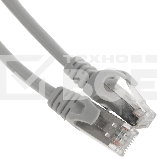 Патч-корд Premier PP6-2M 10000Гбит/с FTP 4 пары cat.6 CCA molded 2м серый RJ-45 (m)-RJ-45 (m)