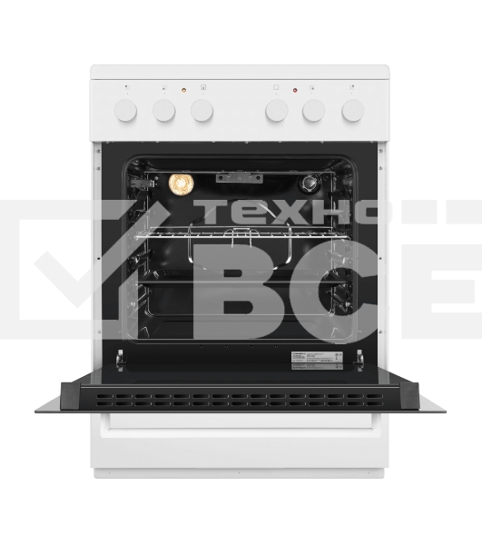 Плита электрическая Maunfeld MEC65CW07 белый, конфорок 4 шт, духовка 60 л, 60 см x 85 см x 60 см