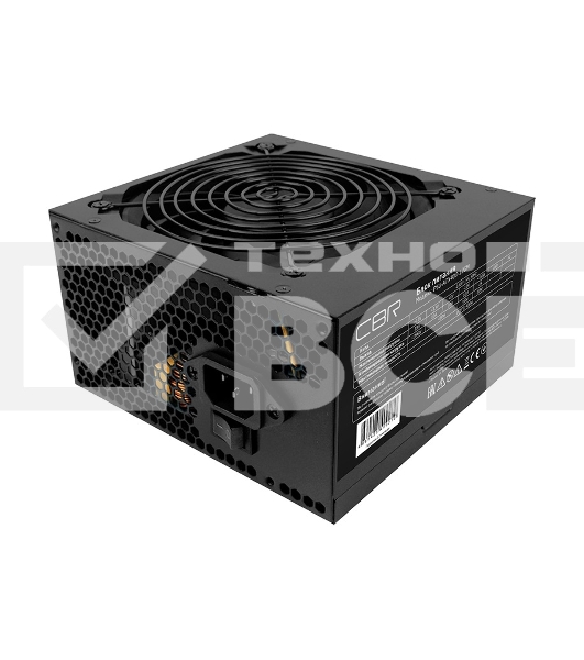 Блок питания CBR PSU-ATX400-12GM, 400W. 400Вт, 80 PLUS Bronze, 120мм, черный