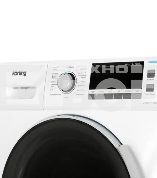 Стиральная машина Korting KWM 57IT1490 белый, загрузка фронтальная 9 кг, 1400 об/мин., класс: А+++