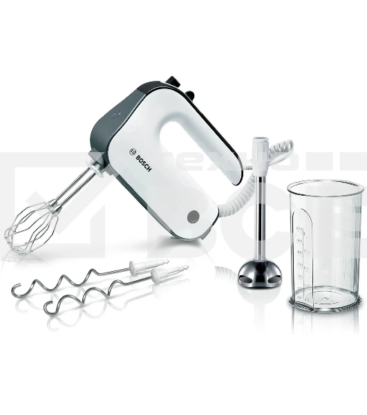 Миксер ручной Bosch MFQ49700 850Вт белый