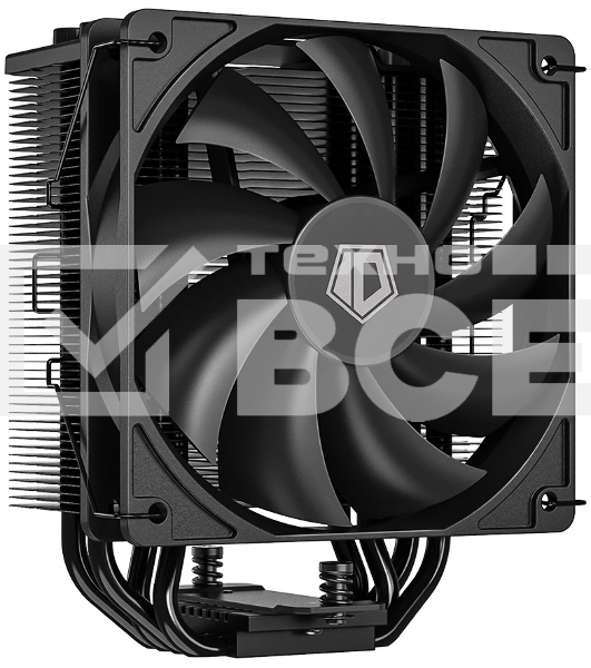 Кулер для процессора ID-COOLING SE-214-XT черный 120мм алюминий+медь 1500rpm 27db 4-pin 180W 150мм