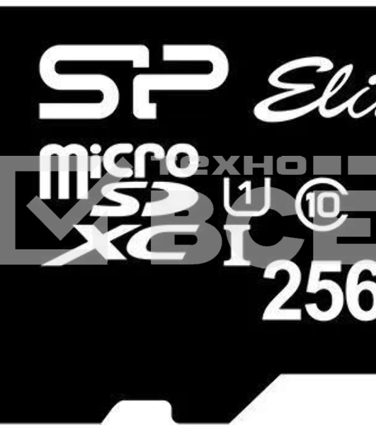 Флеш карта microSDXC 256Gb Class10 Silicon Power SP256GbSTXBV1V20 Elite w/o adapter