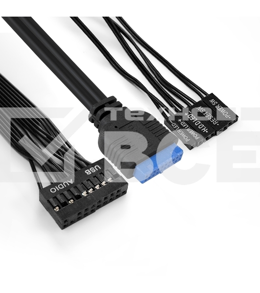 Компьютерный корпус Minitower ExeGate QA-412U Black, mATX, (XP450, Black, 120мм), 2хUSB+2хUSB 3.0, Audio