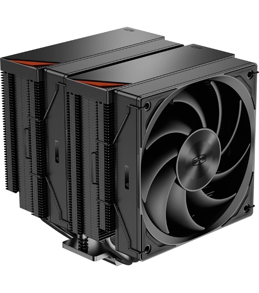 Устройство охлаждения (кулер) PcCooler RZ620 BK Soc-AM5/AM4/1151/1200/2066/1700 черный 4-pin 32dB Al+Cu 270W Ret (R7-Z622WBKNNX-GL)