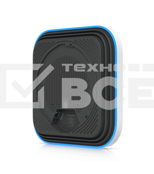 Точка доступа Wi-Fi Ubiquiti UniFi E7 AP 2,4+5+6 ГГц, Wi-Fi 7, 4х4 MU-MIMO, 802.3bt, 1х 10G RJ45, 1х 1G RJ45