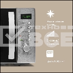 Микроволновая печь Tuvio MG7T20SM1 с функцией гриля и разморозки, серебристый/черный, фото2