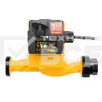 Циркуляционный насос Denzel CP25-4, напор 4 м, 50 л/мин, 1 м кабель, монт. длина 180 мм, фото8