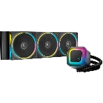 Система жидкостного охлаждения Deepcool LE360 PRO ARGb Soc-AM5/AM4/1200/1700/1851 черный 4-pin 19-33dB Al 300W 1817gr Ret (R-LE360PRO-BKAMMC-G-1), фото 1